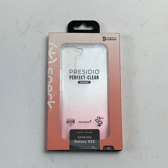 NIB Speck - Galaxy S22 Presidio Perfect Clear Ombre - Picture 7 of 8